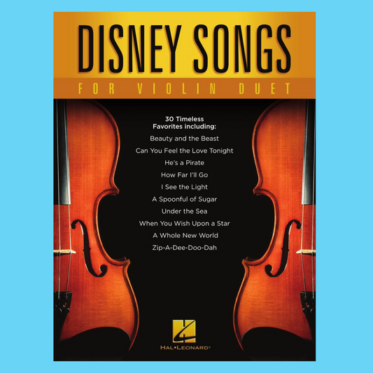 Disney Songs For Violin - Duet Book