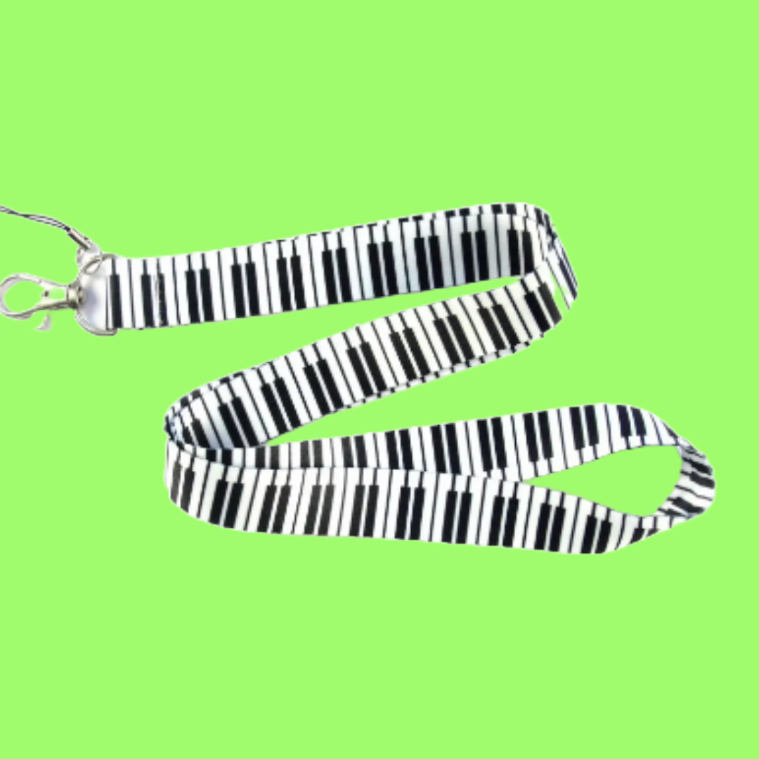 Piano Keys Lanyard -(45cm)