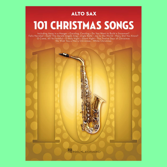 101 Christmas Songs For Alto Saxophone Book