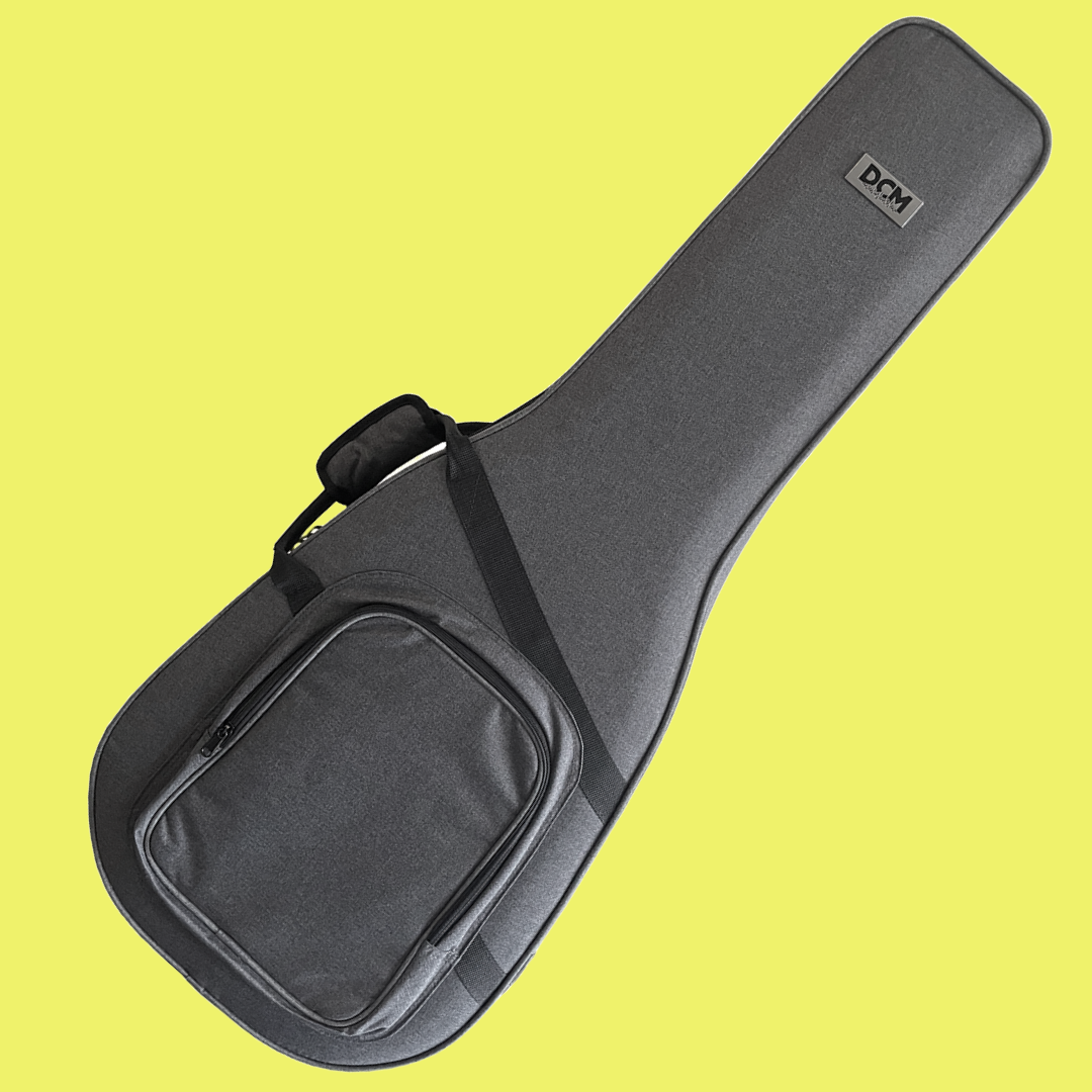 DCM Premium PFC Polyfoam Lightweight Classical Guitar Case - Grey
