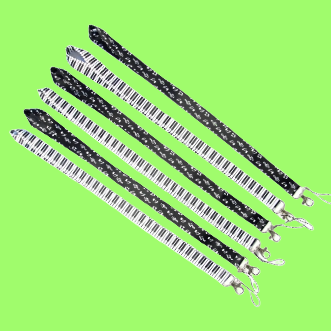 Piano Keys Lanyard -(45cm)
