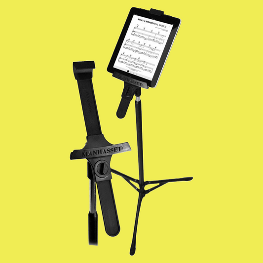 Manhasset Universal Tablet Holder Music Stand Mount - Black
