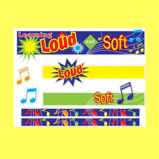 Cut n Go Boards - Learning Loud And Soft (Classroom)