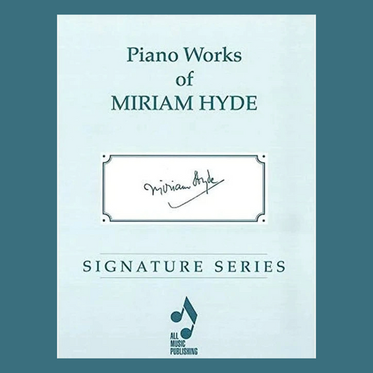 Piano Works Of Miriam Hyde Book