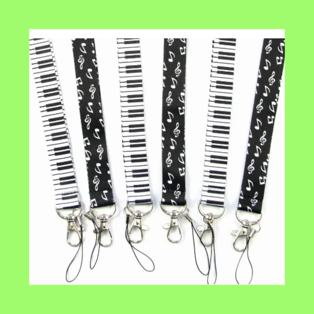 Piano Keys Lanyard -(45cm)