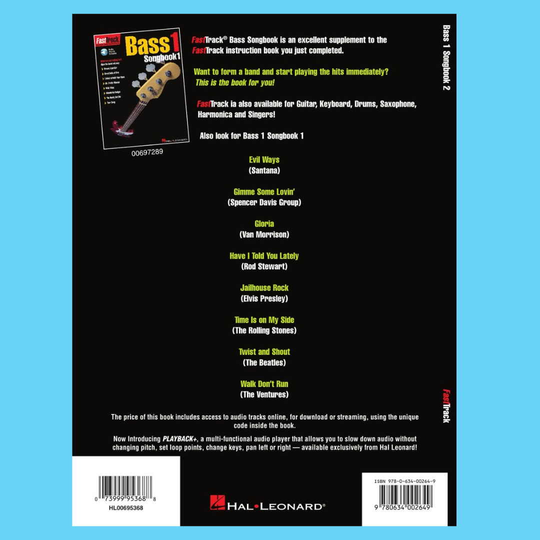 FastTrack Bass - Songbook 2 Level 1 (Book/Ola)