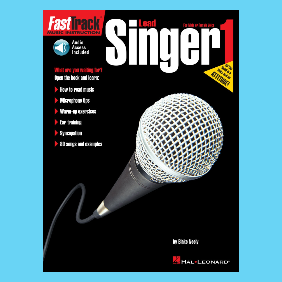 FastTrack Lead Singer - Method Book 1 (Book/Ola)