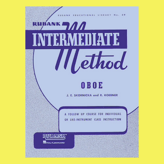 Rubank Intermediate Method - Oboe Book