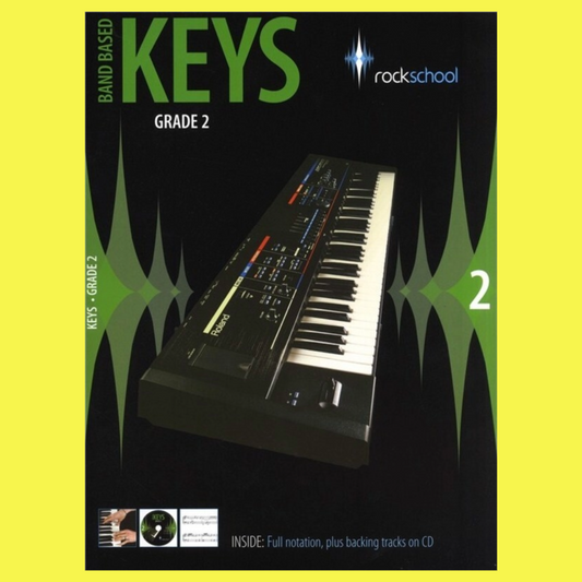 Rockschool -Band Based Keys - Grade 2 Book/Cd