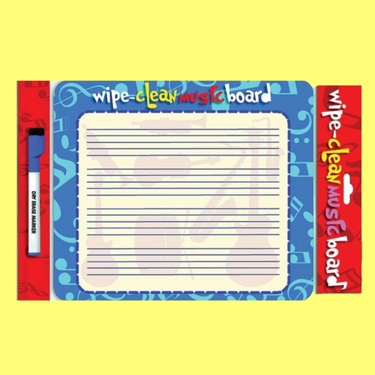 Wipe Clean Landscape Music Board and Pen