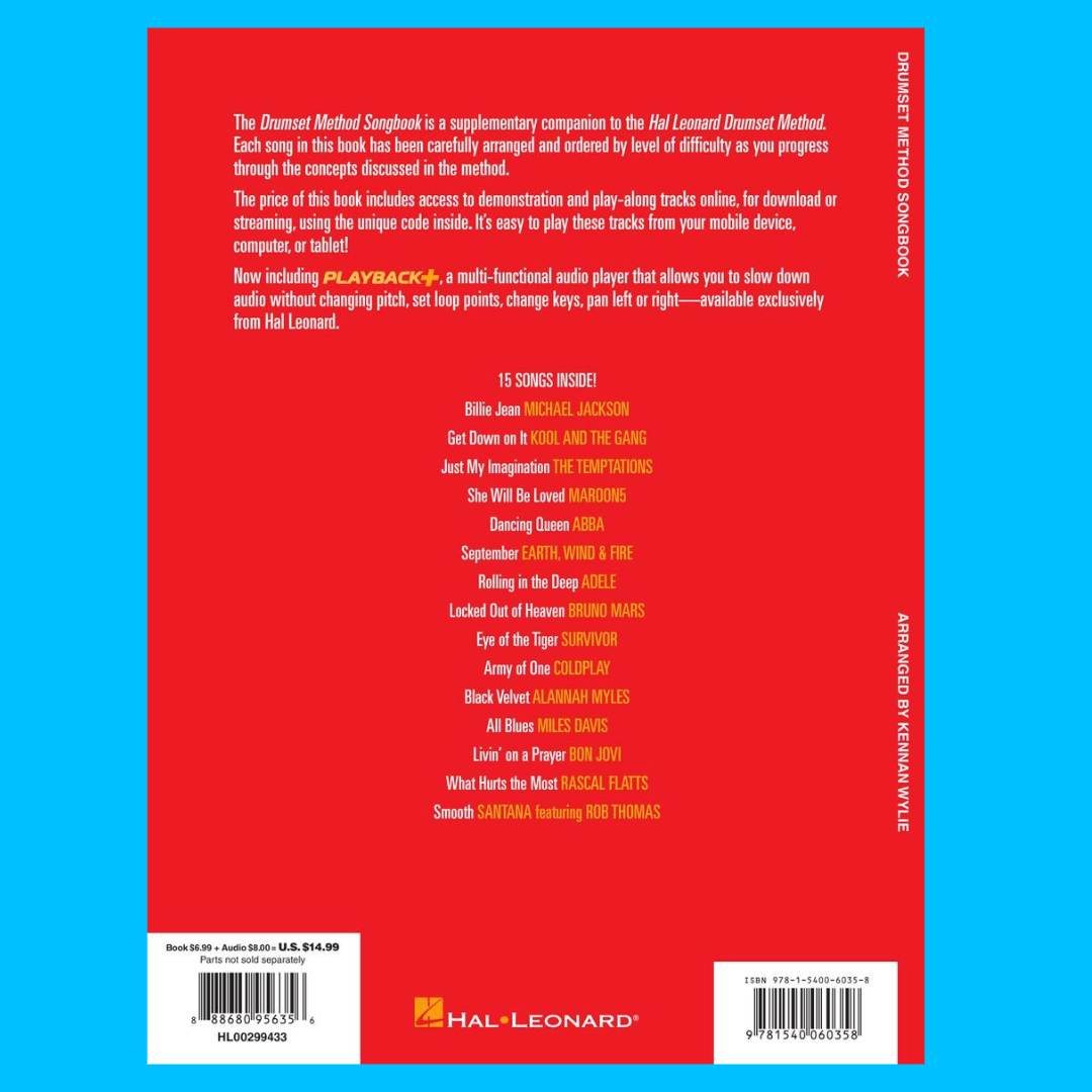 Hal Leonard Drumset Method - Songbook (Book/Ola)