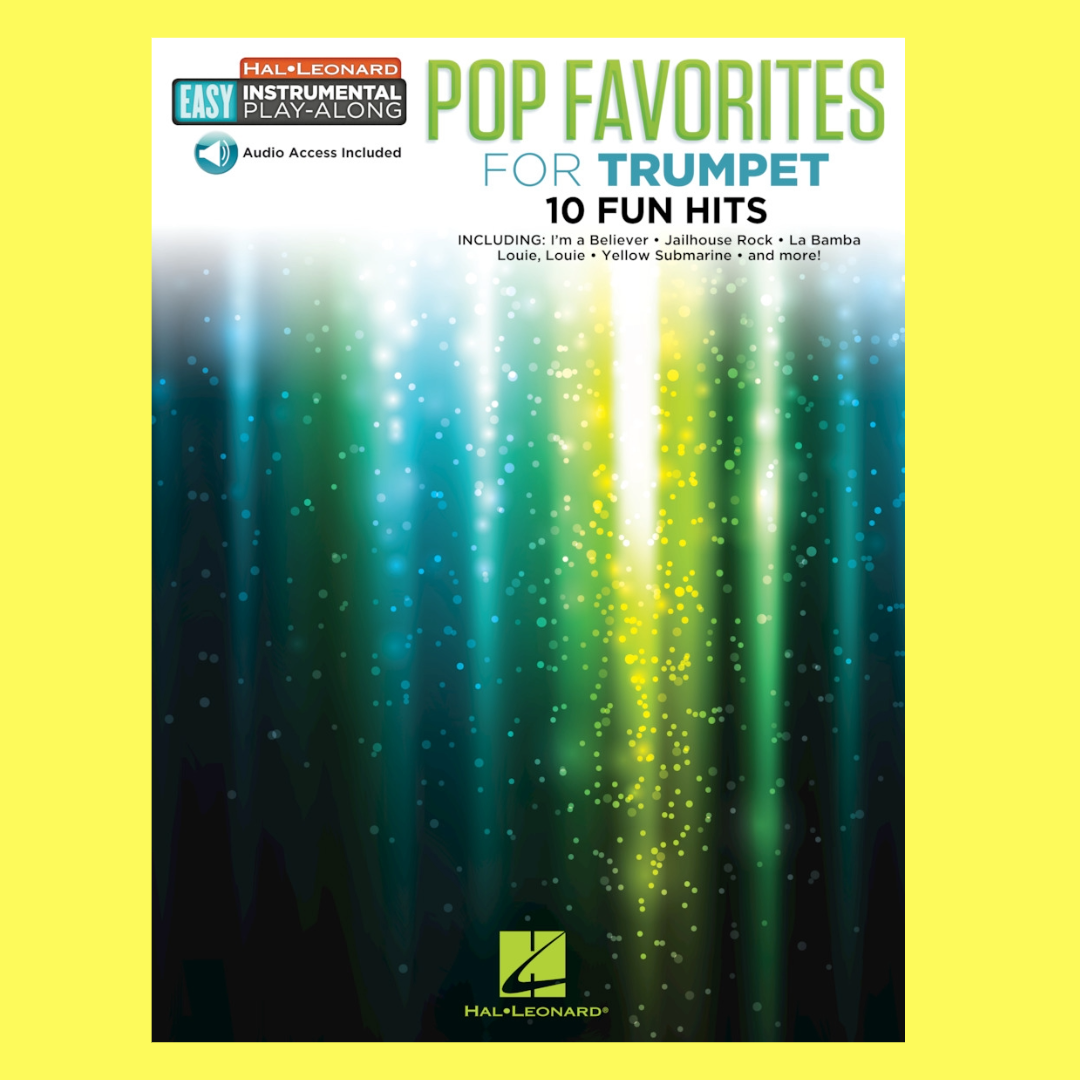 Pop Favorites For Trumpet Play Along Book/Ola