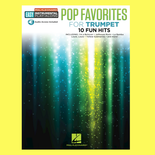 Pop Favorites For Trumpet Play Along Book/Ola