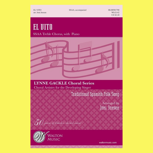 El Vito Choral Sheet Music - SSAA Voicing