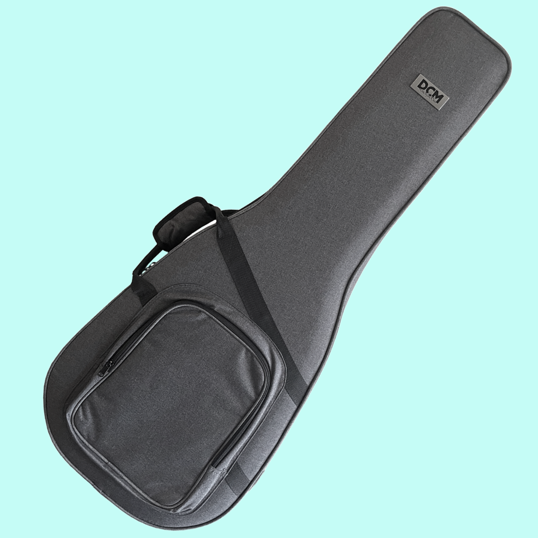 DCM Premium PFD  Polyfoam Lightweight Dreadnought Guitar Case - Grey