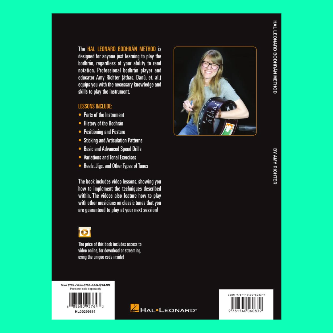 Hal Leonard Bodhran Method - Book/Olm
