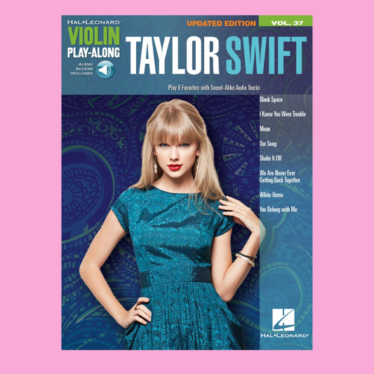 Taylor Swift Violin Play Along Volume 37 Book/Ola