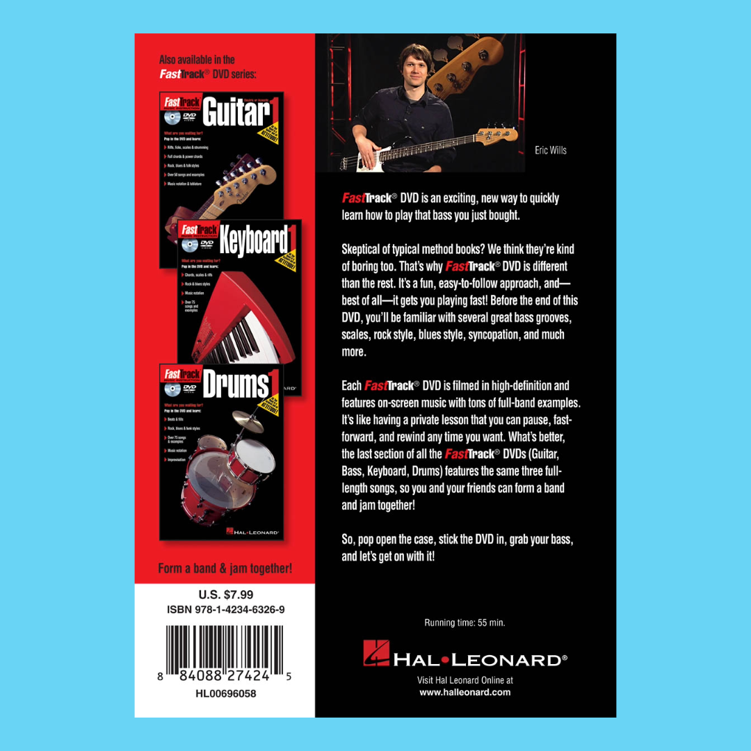 FastTrack Bass Method 1 - Dvd