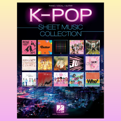 K-Pop Sheet Music Collection - Piano/Vocal/Guitar Songbook (New Release)
