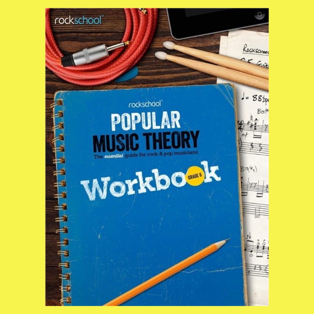Rockschool Popular Music Theory Workbook - Grade 6 Book