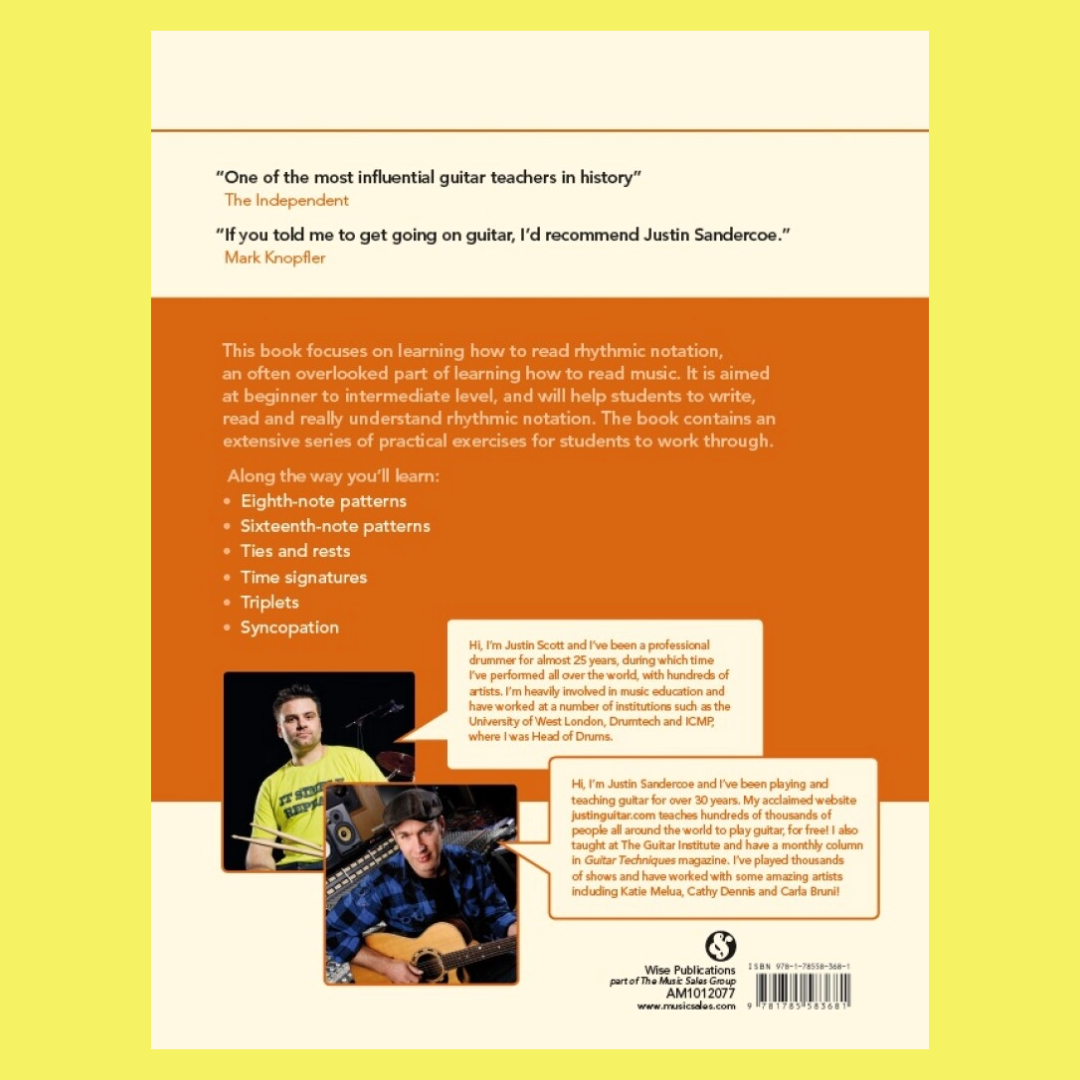 Justinguitar.Com - Rhythm Reading For Guitarists Book