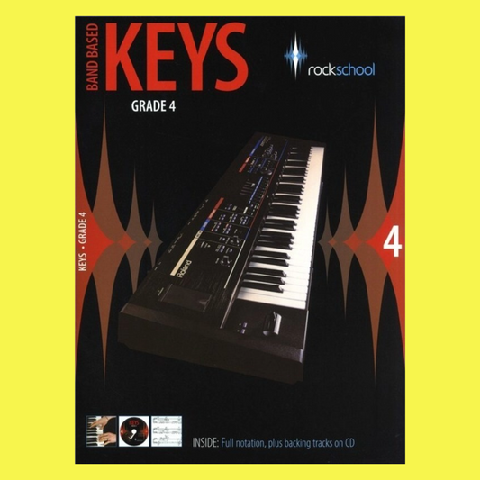 Rockschool - Band Based Keys Grade 4 Book/Cd