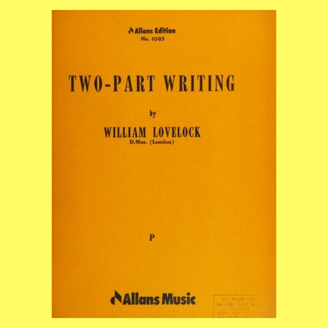 William Lovelock - Two Part Writing Book