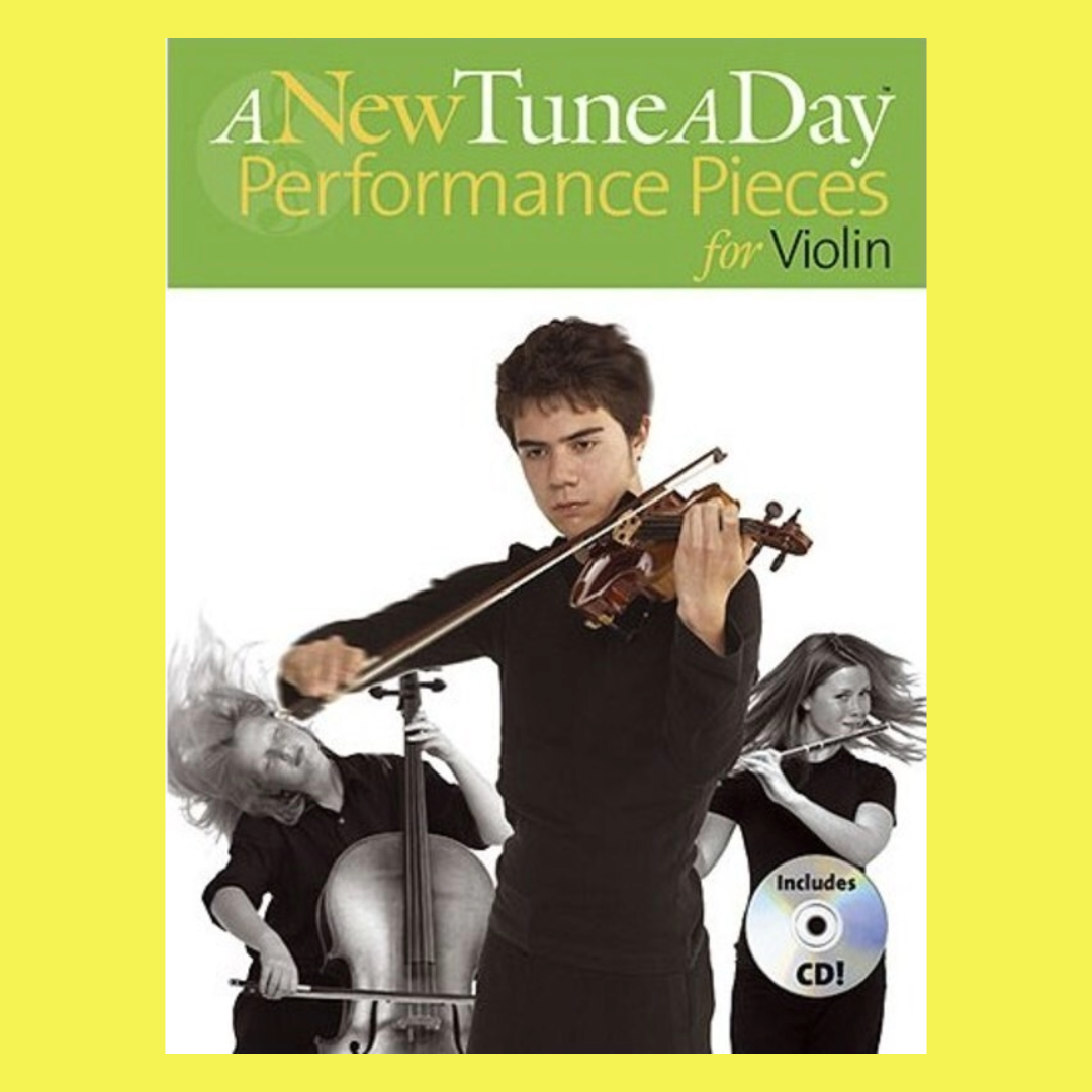 A New Tune A Day - Violin Performance Pieces Book/Cd (66 Songs)