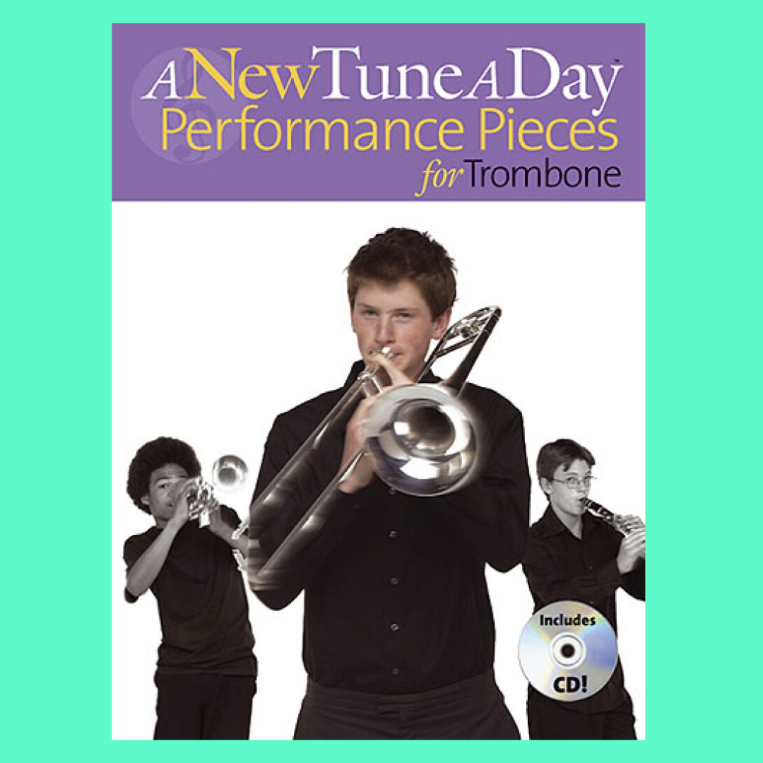 A New Tune A Day - Performance Pieces For Trombone Book/Cd (66 Songs)