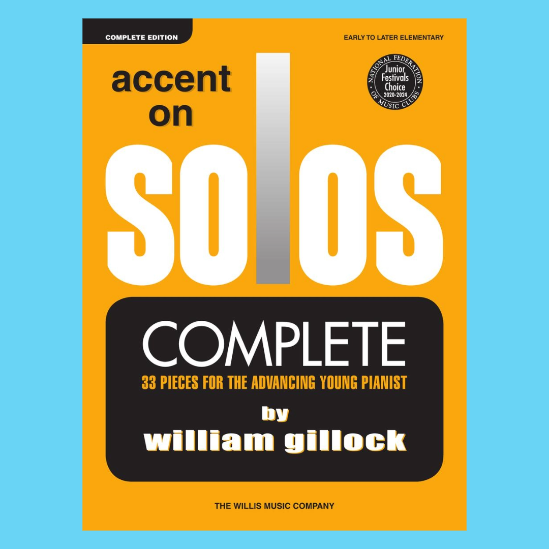 Gillock - Accent On Solos Complete Piano Book