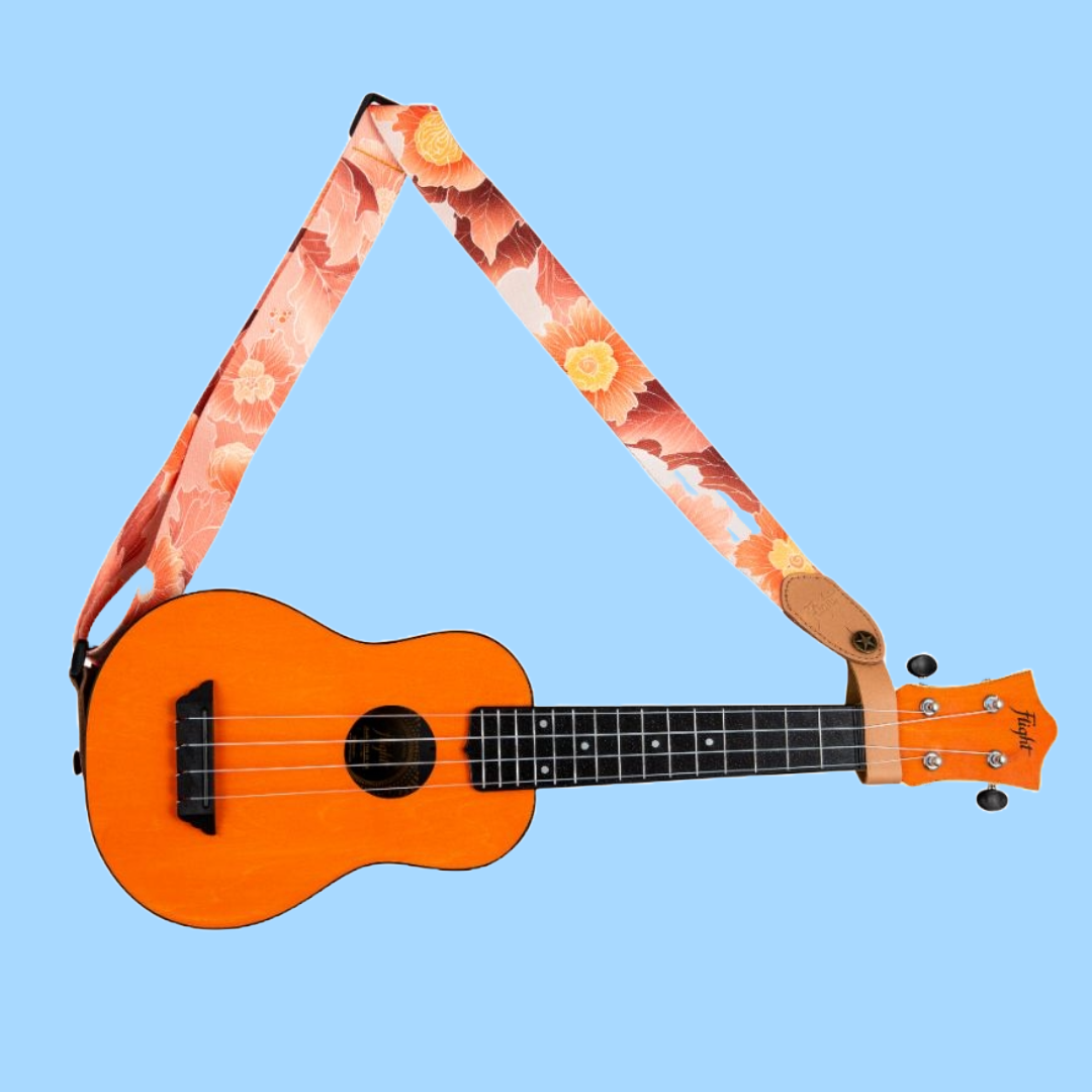 Flight S35 - Flower Polyester Ukulele Strap