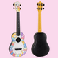 Flight TUC-Kitty Print Travel Concert Ukulele with Gig Bag