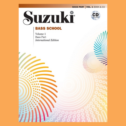 Suzuki Bass School - Volume 1 Double Bass Part Book (Book/Cd)