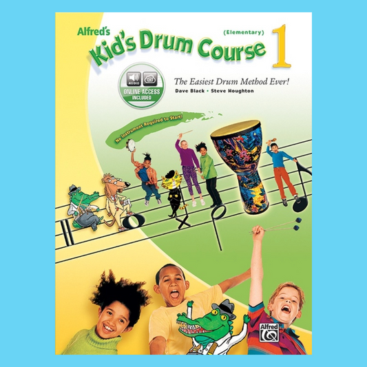 Alfred's Kids Drum Course 1 Book/Ola