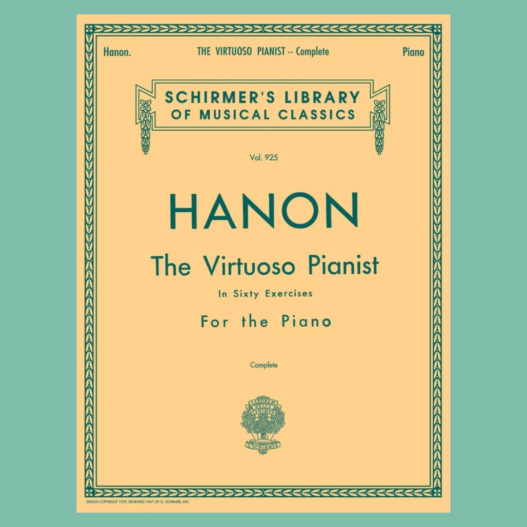 Hanon - The Virtuoso Pianist in 60 Exercises Book (Complete)