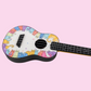 Flight TUC-Kitty Print Travel Concert Ukulele with Travel Bag