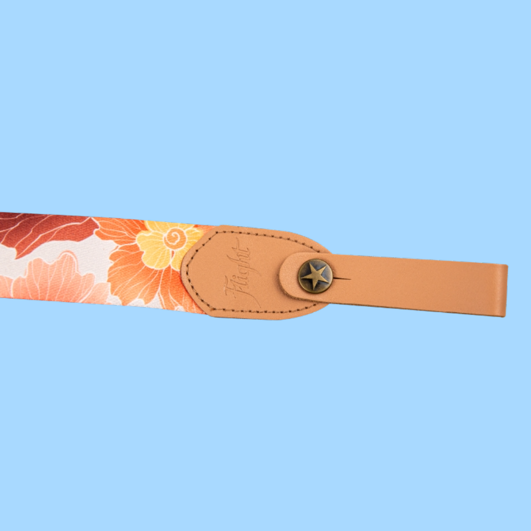 Flight S35 - Flower Polyester Ukulele Strap