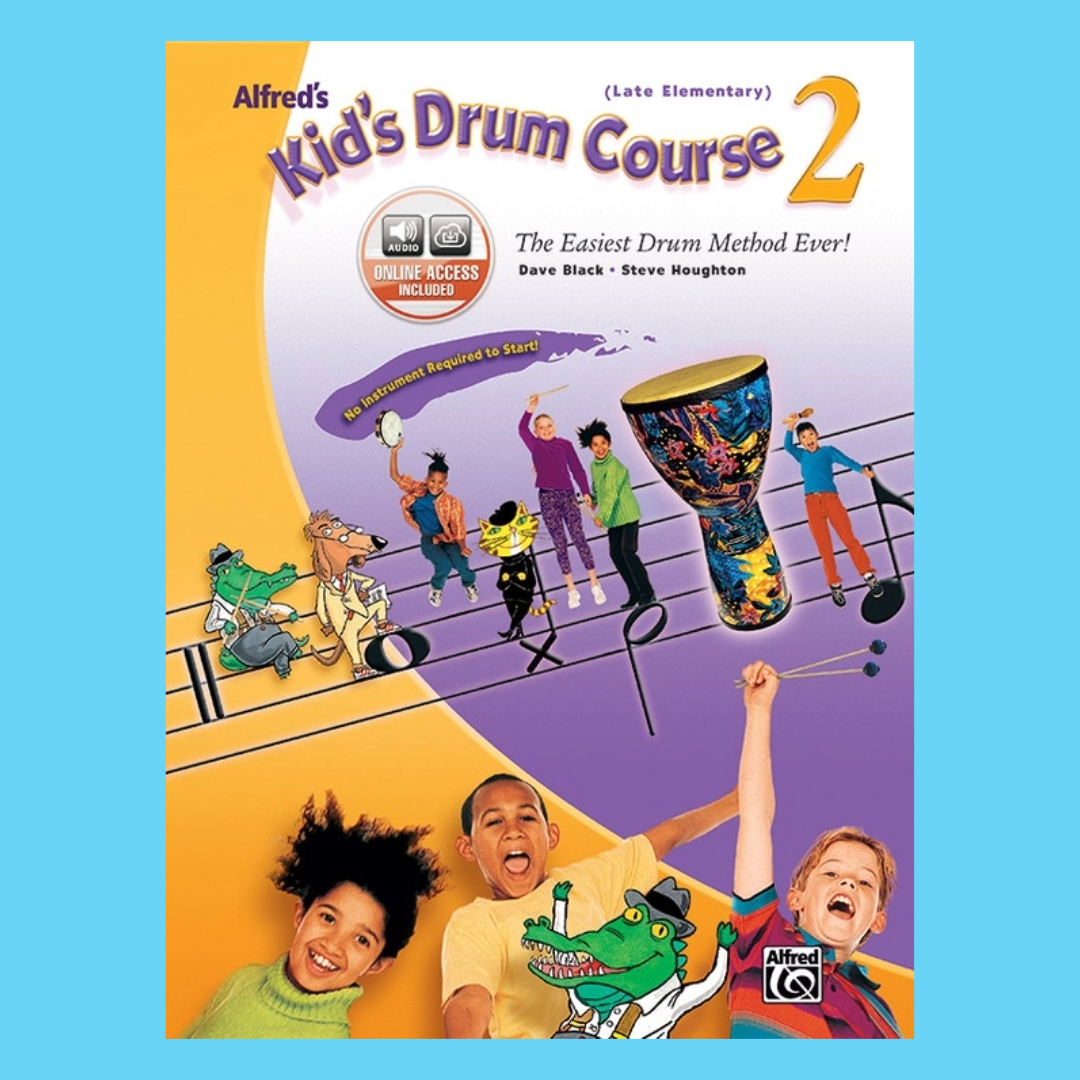 Alfred's Kids Drum Course 2 - Book/Ola