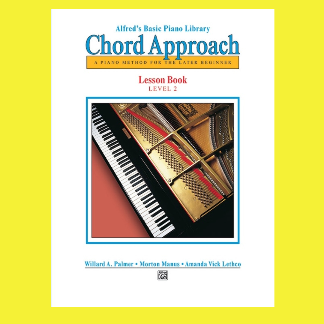 Alfred's Basic Piano Library - Chord Approach Lesson Book Level 2