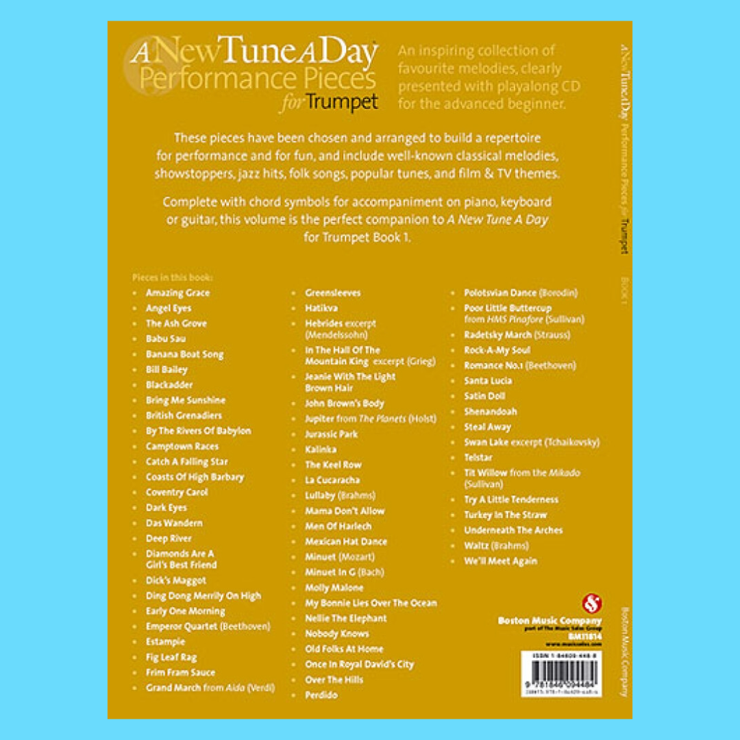 A New Tune A Day - Performances Pieces For Trumpet Book/Cd (66 Songs)