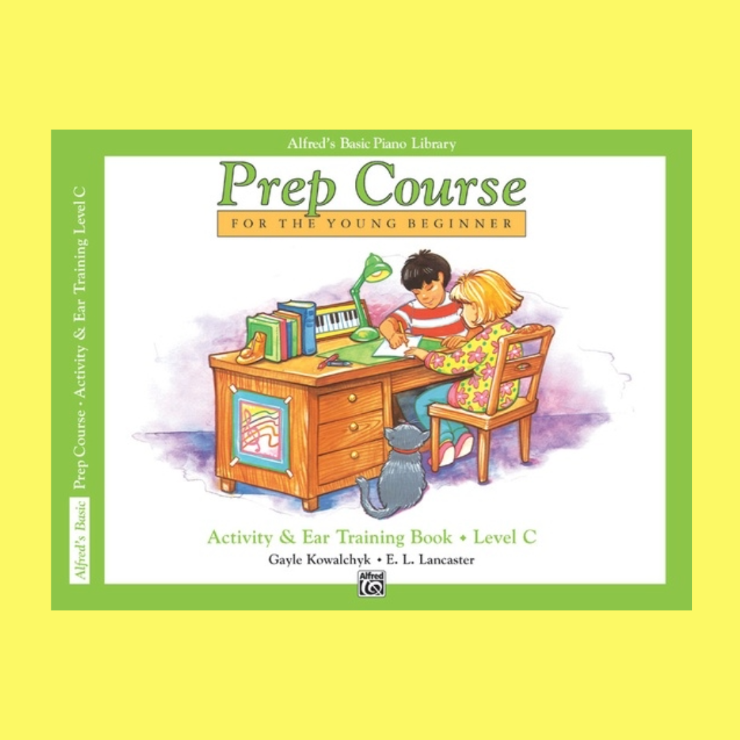 Alfred's Basic Piano Prep Course - Activity & Ear Training Level C Book