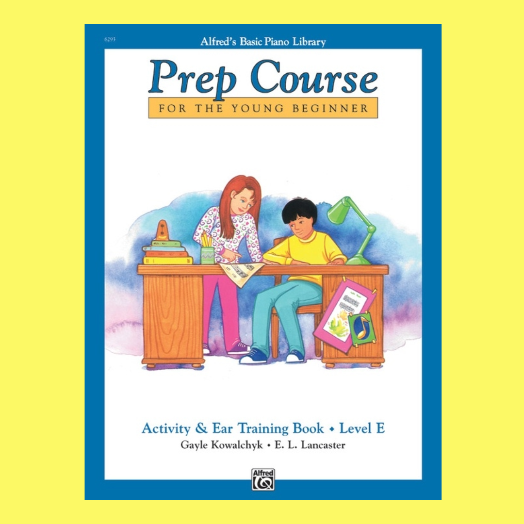 Alfred's Basic Piano Prep Course - Activity & Ear Training Level E Book