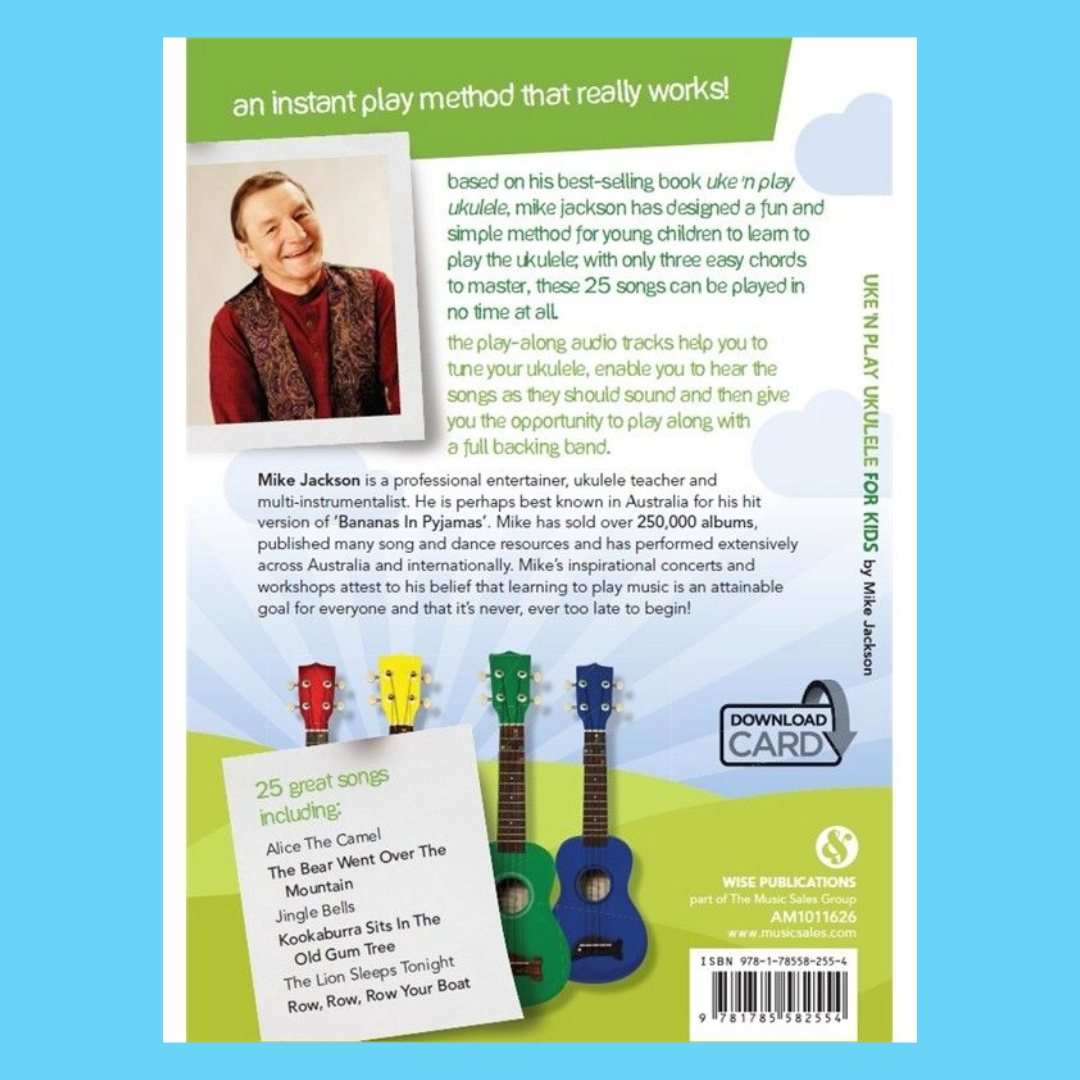 Uke n Play Ukulele For Kids - Book/Ola (Updated Edition)