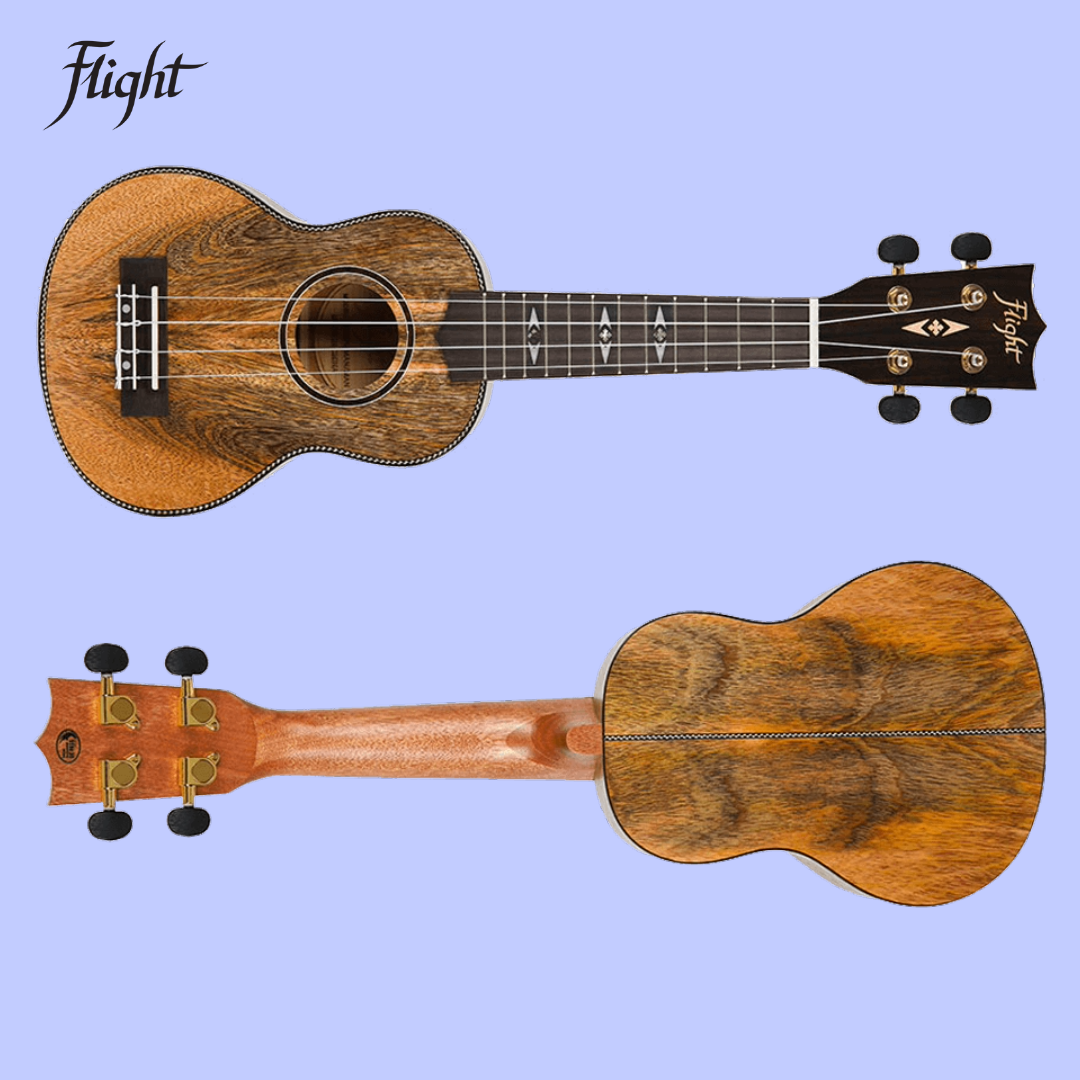 Flight DUS450 Mango Soprano Ukulele with Gig Bag