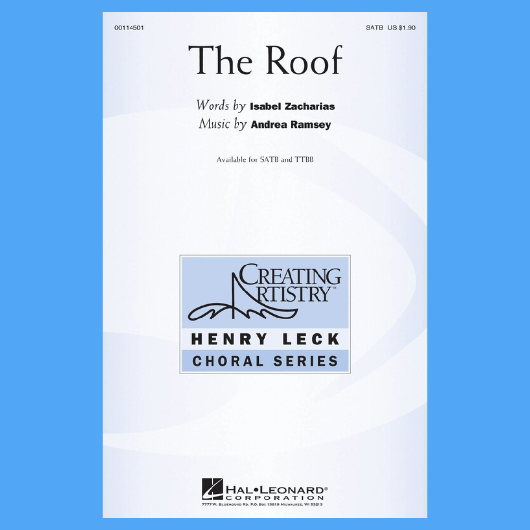 The Roof - Soprano /Alto/Tenor/Bass Vocal Sheet Music