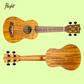 Flight DUS440 Soprano Acacia Ukulele Satin Finish with Gig Bag