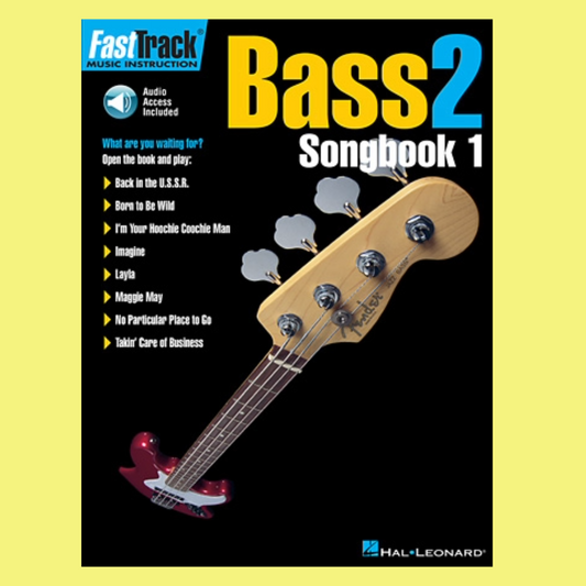 FastTrack Bass - Songbook 1, Level 2 (Book/Ola)