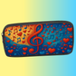 Red Treble Clef - Music Bag/Pencil Case