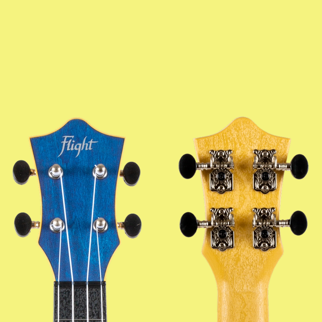 Flight TUC-35 Blue Travel Concert Ukulele with Gig Bag