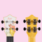 Flight TUC-Kitty Print Travel Concert Ukulele with Gig Bag